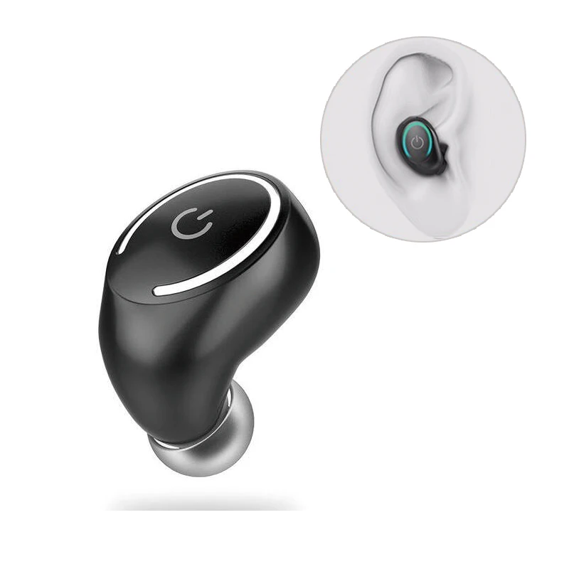 

small stereo earbuds hidden invisible earpiece micro mini wireless headset bluetooth earphone headphone for phone