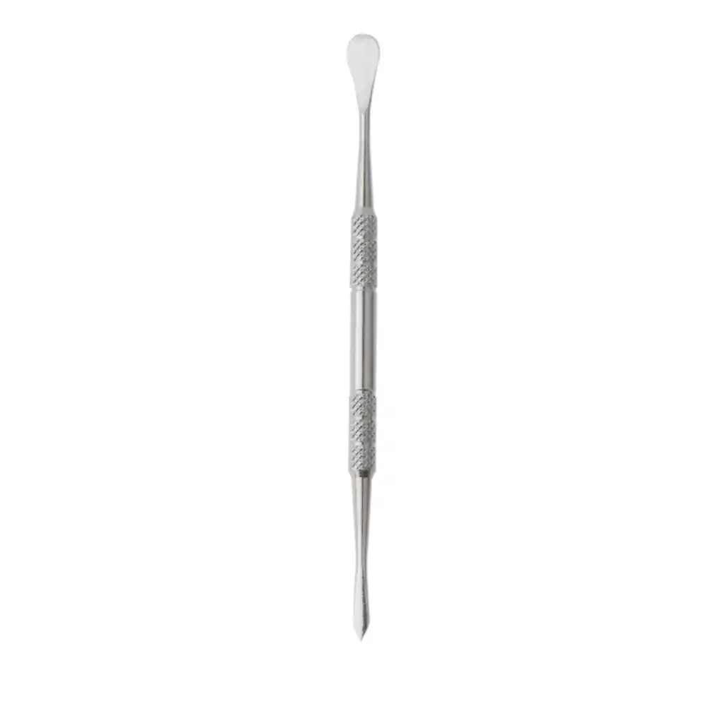 FIXFANS 12cm Wax Carving Tool Scrape Stainless Steel Spoon Cleaning Smoking Oil Pipe Poker Cleaner Atomizer Vape Tank DIY Tool