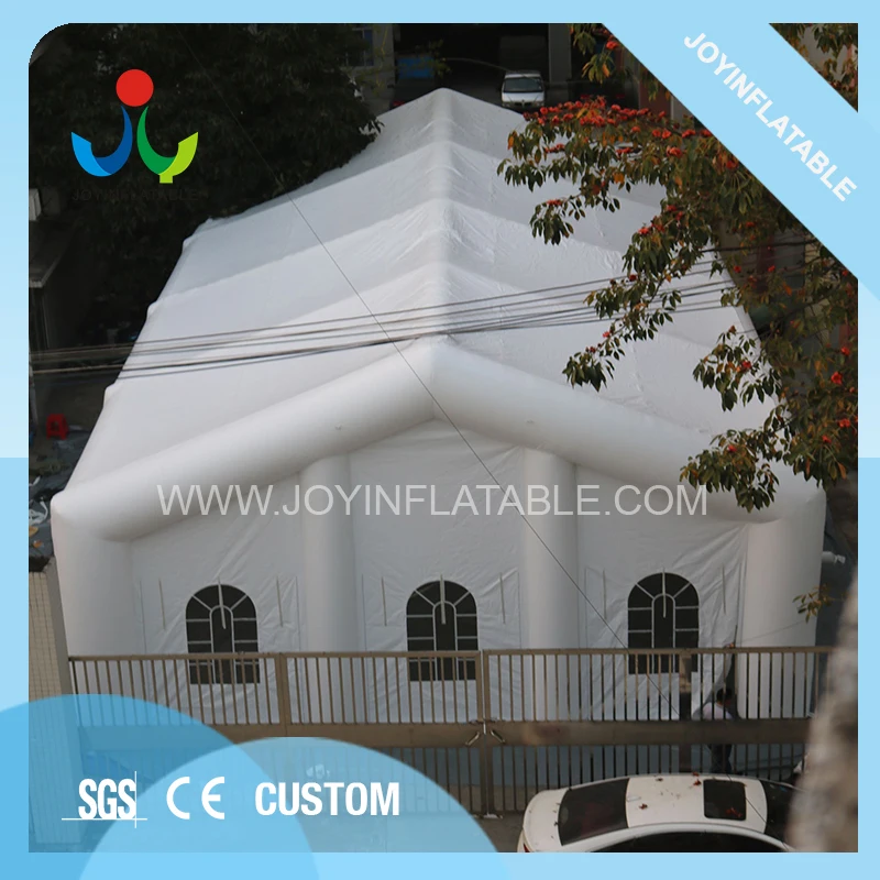 Large White Inflatable Party Tent, Inflatable Event Tent Customized Outdoor Camping Tent  Waterproof  Marquee PVC Tent Factory  4