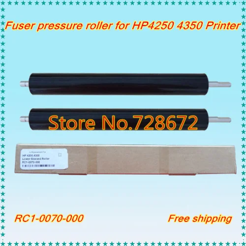RC1-3321-000 Lower Sleeved Roller + Fuser Gear RC1-3324-000 RC1-3325-000 for HP 4250 4350 4345 Printer Pressure | Компьютеры и офис