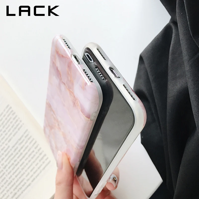 Чехол LACK с мраморным рисунком ярких цветов для iphone 11 11Pro Max чехол XR X XS 6S 6 7 8 Plus