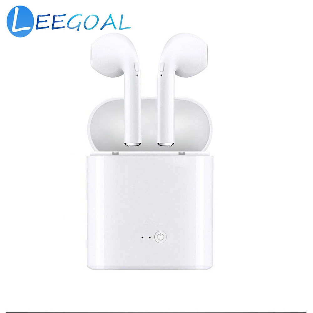 

i7 i7s TWS Wireless Bluetooth Earphones In-Ear Music Earbuds Set Stereo Headset for iphone HUAWEI Samsung Xiaomi Android IOS