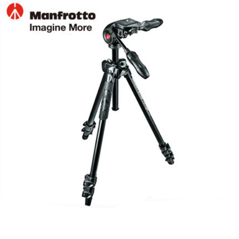 

Manfrotto MK290LTA3-3W Aluminum Tripod Kit Professional Tripod With Foldable Ball Head Axis Reversing For Brand Digital Camera