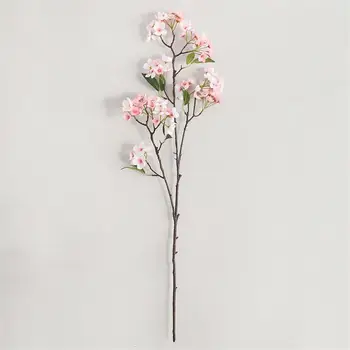 

30pcs/lot 100cm Artificial Flowers apple Blossom Simulation Flower For Wedding Decoration fake Flowers Home Decor