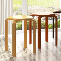 Современный минималистский деревянный стул творческий обеденный стол стул мода бытовой деревянный табурет столовая мебель, мебель для