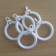 Аксессуары для оконных штор, пластиковые кольца для римского стержня