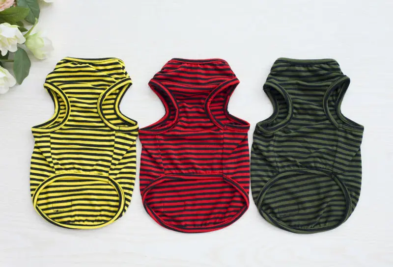 Y12_Newly_design_Summer_Pet_dog_Shirt_Vest_clothes_Fashion_Puppy_dog_Cats_Boy_Breathable_Striped_Vest_T_Shirts_for_Yorkshire_ (5)
