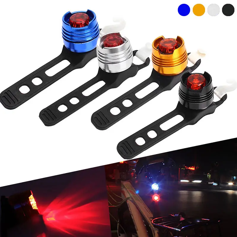 Best Bike Cycling Front Rear Tail Light Mountain MTB Taillight Safety Warning Lamp Bycicle Accessories &T8 5