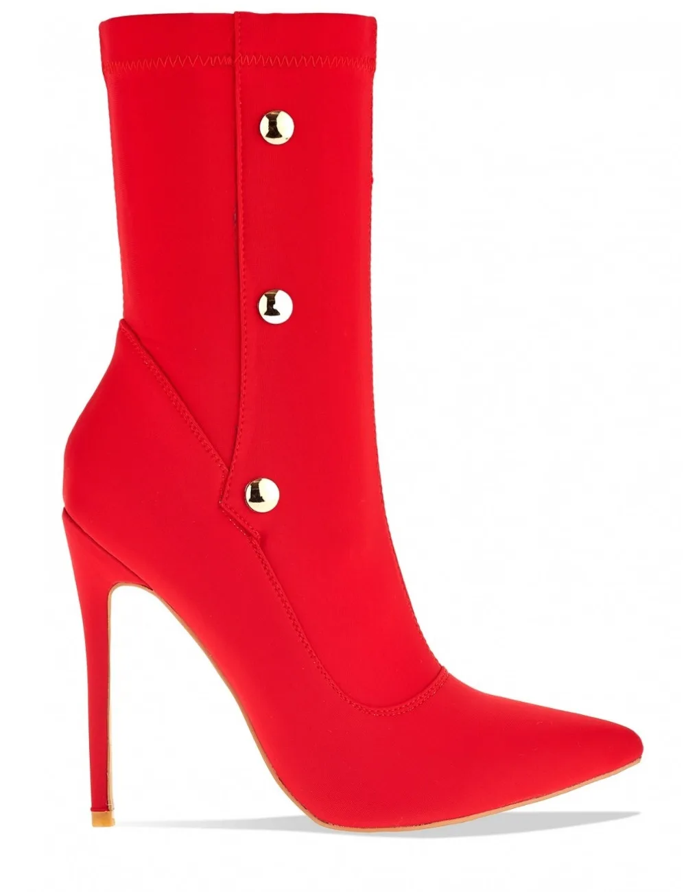 closed toe boot heels