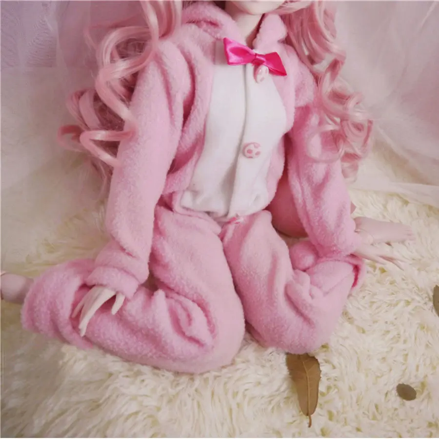 [Wamami] розовый комбинезон «кролик» костюм для 1/3 1/6 SD DZ 1/4 MSD BJD Dollfie