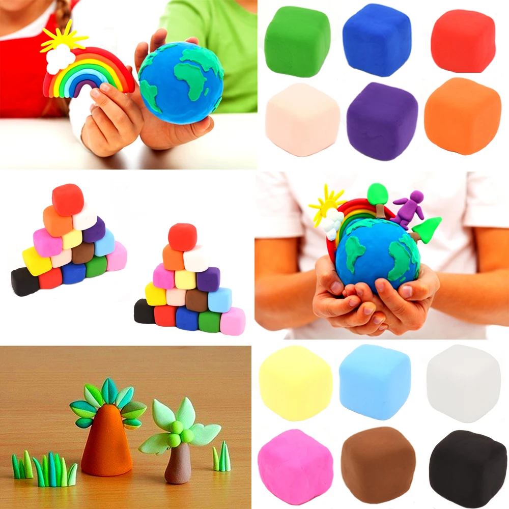

13pcs/set Slime DIY safe and nontoxic Educational Toy Colorful Polymer Modelling Clay Toy Kid Girl Birthday Gift