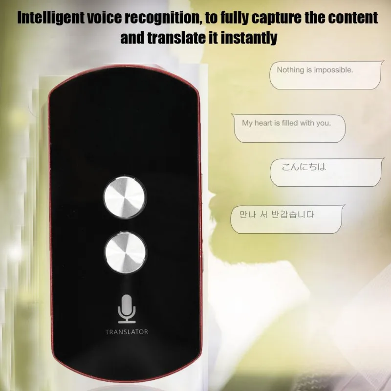 

Portable Instant YF4 Smart Translator 42 Language Translation Bluetooth 4G WiFi Interpreter Device for IOS and for Android