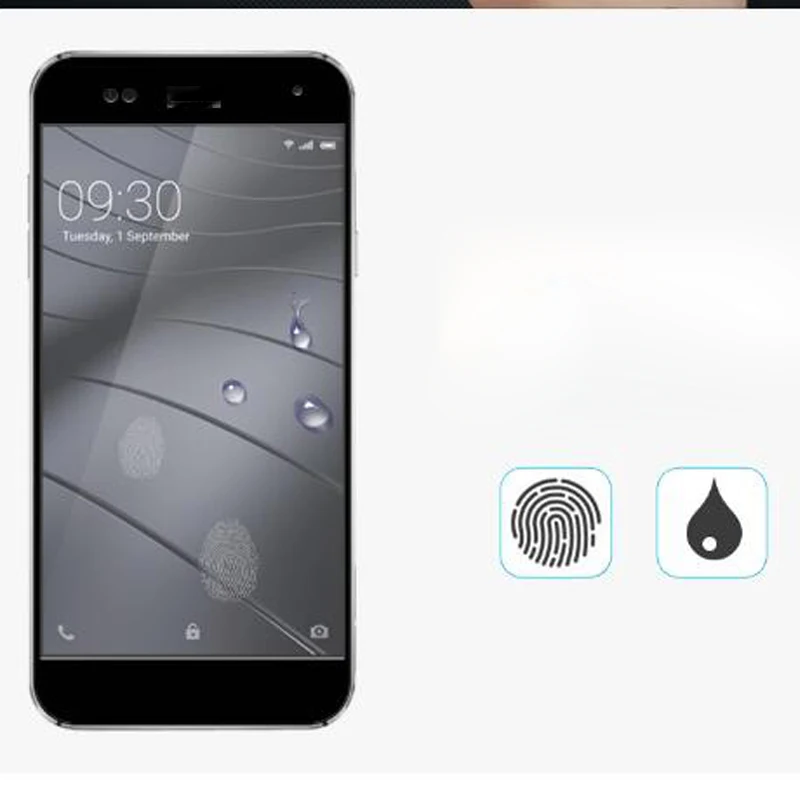 Защита для экрана из закаленного стекла Gigaset Me Pro 2 шт. защитная пленка с полным