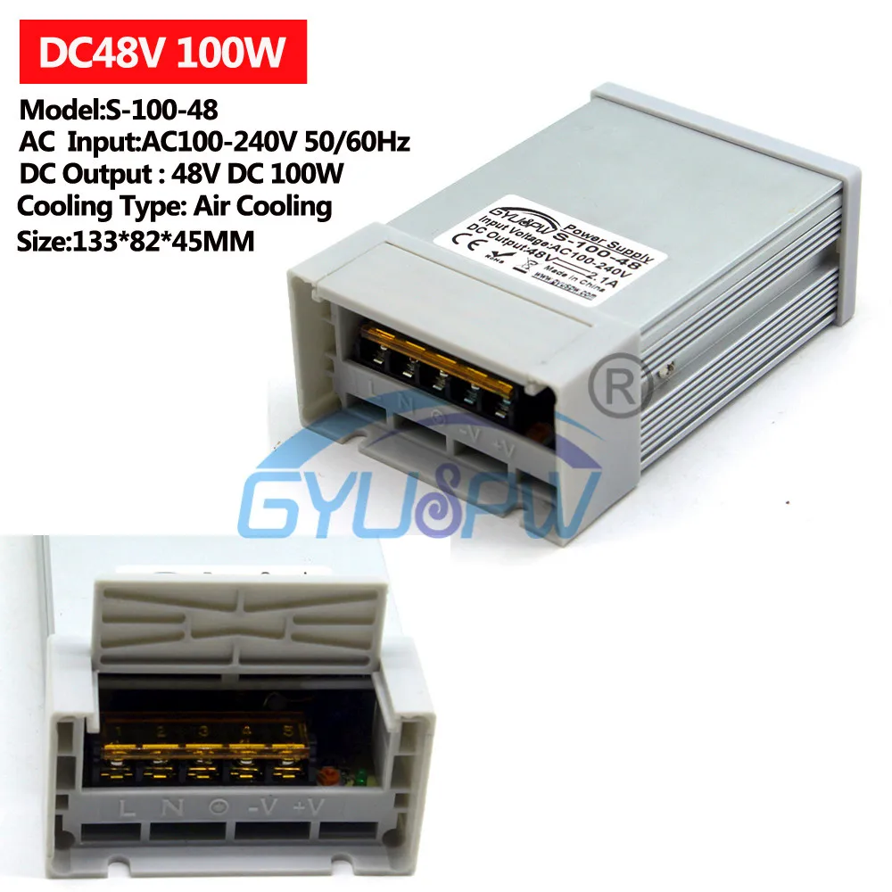 48V100W