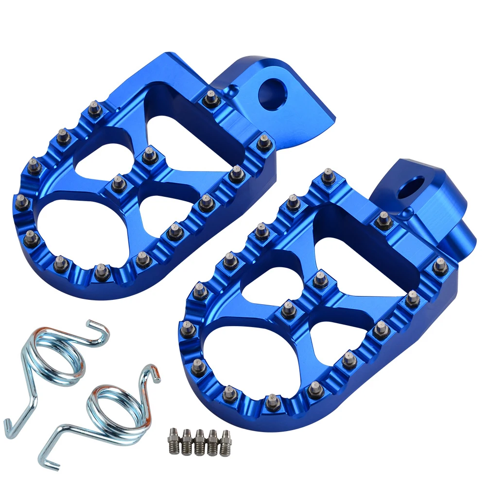 Подножки для ног подножки для KTM SX SXF EXC EXCF XC XCF XCW XCFW 65 85 125 150 250 350 450 530 Приключения 98 - Цвет: Синий