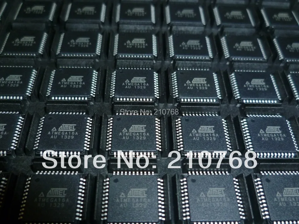 100% Новый оригинальный ATMEGA16A ATMEGA16 QFP44| |