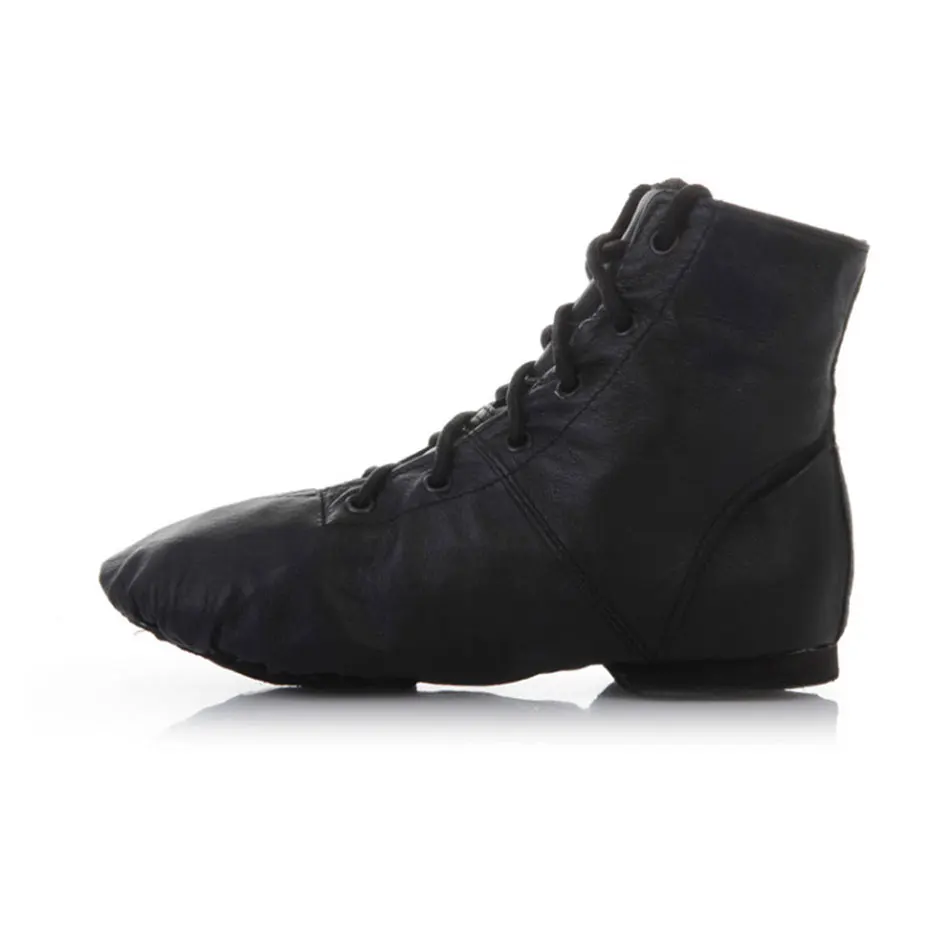 MSAMX P108 для мальчиков и девочек из натуральной кожи джазовые ботинки высокие ботинки на шнуровке