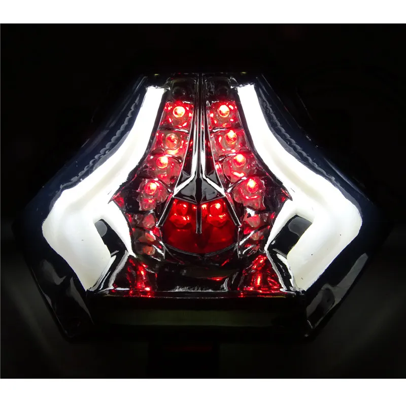  waase Rear Tail Light Brake Turn Signals Integrated LED Light For Yamaha EXCITER150 GP / SNIPER150  - 32853546816