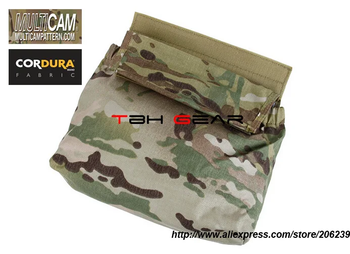 

TMC Hook & Loop Plate Carrier Add On Roll Dump Pouch Multicam(SKU050824)