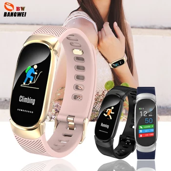 

Relogio feminino New Smart bracelet Women Sports Watches Smartwatch Heart Rate Monitor Pedometer Fitness tracker Fo rAndroid iOS