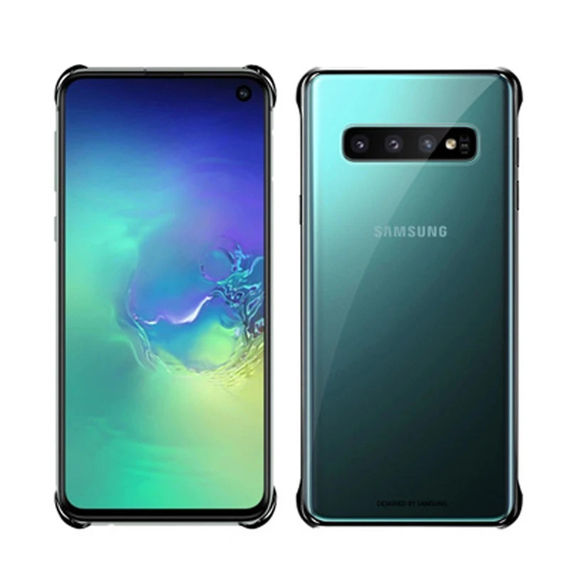 Samsung чехол для телефона samsung Galaxy S10 S10Plus S10 X S10E SM-G9700 SM-G9730 G9750 Прозрачный жесткий чехол для телефона