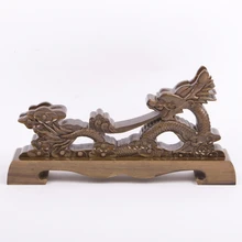 Камфары древесины Дракон Самурайский меч катана вакидзаси Танто дисплей стойки