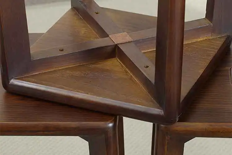 Устойчивый деревянный стул дома взрослых небольшой скамейке гостиная обеденный табурет Творческий Круглый/квадратный стул для макияжа