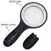 138 mm Big Lens Hand Held Illuminated 1.8x 5x Magnifying Glass Loupe Reading Magnifer for Low Vision Aids with 12 LED Light ► Photo 3/6