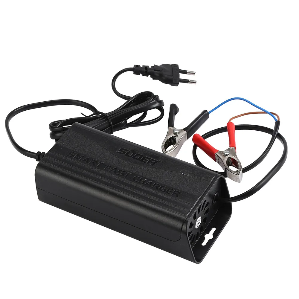 

2017 nwe 12V 3A Smart Car Motorcycle Battery Charger Lead Acid Battery Charger 220V high quality car-styling