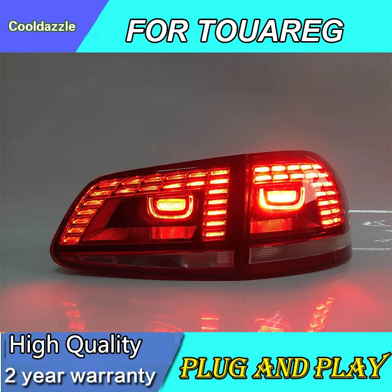 4 шт. чехол для стайлинга автомобиля Volkswagen Touareg задний фонарь 2011 2012 2013 2014 2015 2016 2017