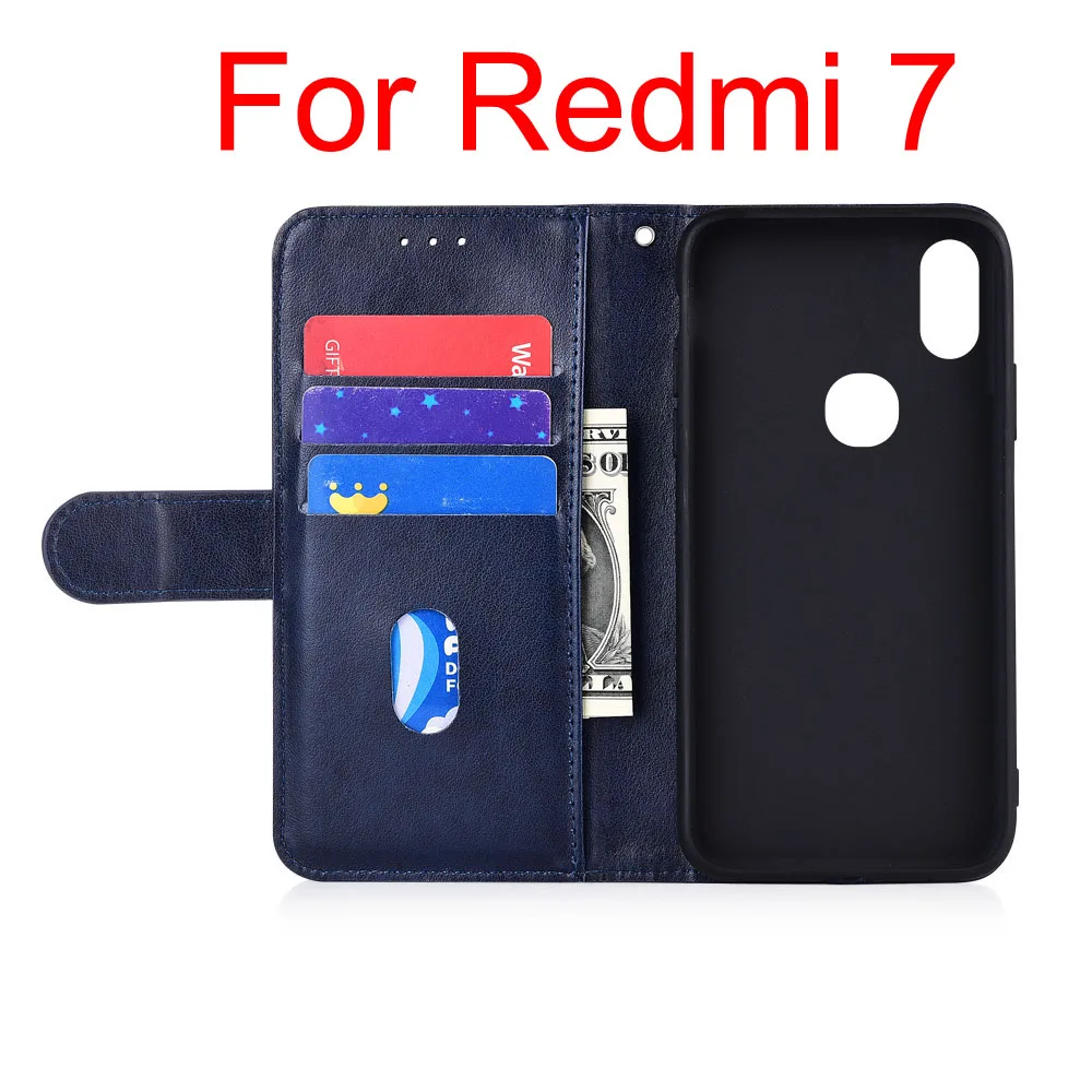 Чехол для Xiaomi Redmi 7 7A 7 A Redmi7 Redmi7A Redmi7 A чехол на молнии бумажник флип кожаный чехол Redmi 7 Coque Redmi 7A Fundas