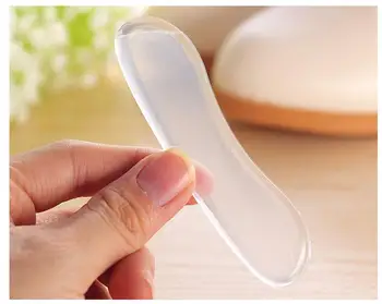 

Thickening wear silicone heel stickers Not with feet stickers High-heeled shoes Anti-skid Half yard Mat Heel pad Shoes Long stri