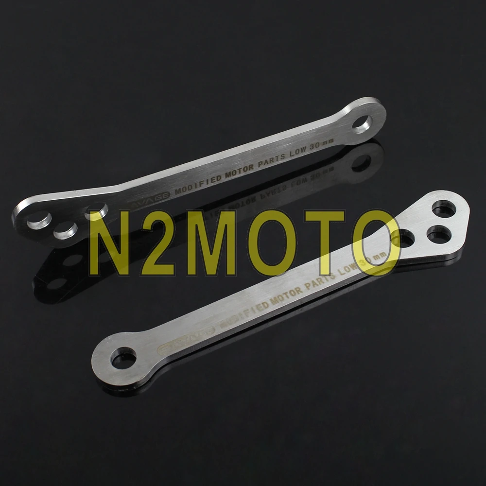 Motorcycles Pair Rear Adjustable Lowering Link Stainless Steel Drop Suspension for TRIUMPH TIGER