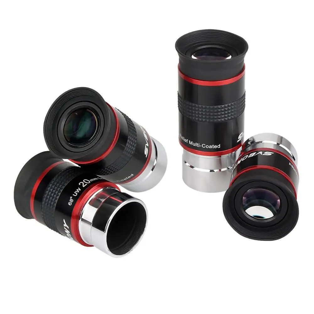 4 pcs/set Eyepiece Kit FMC 1.25