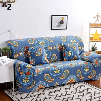 

Flower Floral Printing Elastic Spandex Slipcovers Sofa Cover Removable Stretch All-inclusive Couch Case Cover for Living Room