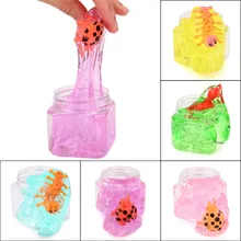 Слизь пластилина игрушки pudcoco слизь для детей Цветной глины слизь cristal Пластилин игрушки z1229