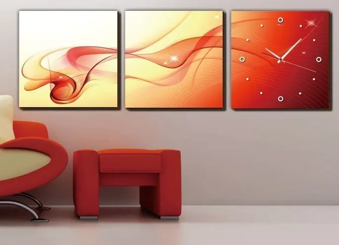 Wall Frame With A Watch Photo Bedroom Or Living Room Wall Frame With A Watch Photo Bedroom Or Living Room 30 40 40cm Fastness Free Shpping In From Home Garden On Aliexpress