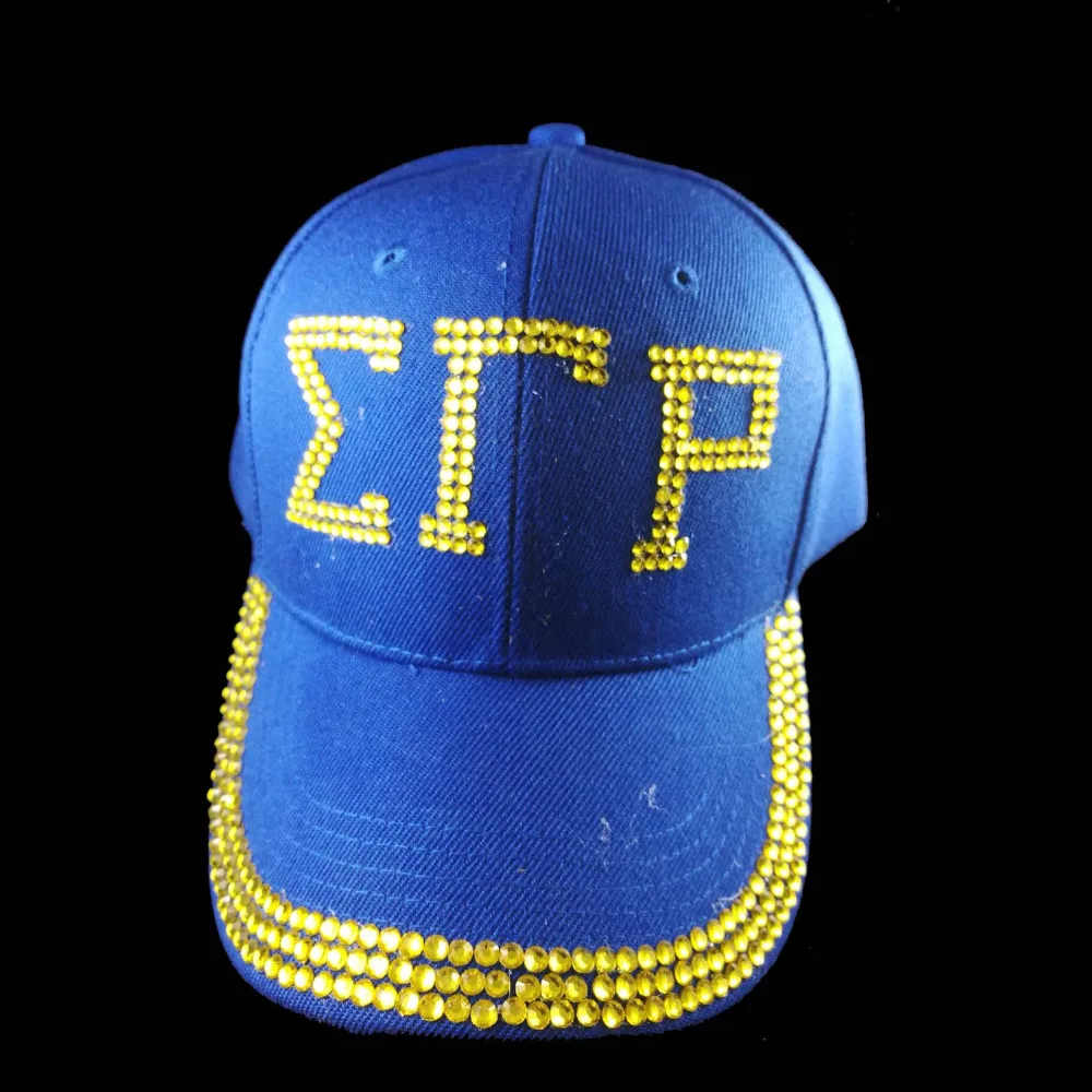 Sigma Gamma Rho Rhinestone Hat-1