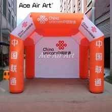 Недорогие популярные рекламные надувные палатки с 4 ножками, сделанные в Китае для рекламных акций