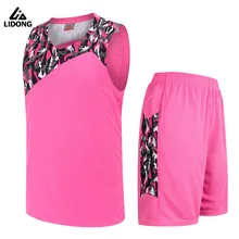 Kids Basketball Jerseys Sets Team Uniforms Child Sports Kits Clothes Retro Jersey Youth Basketball Shirts Shorts
