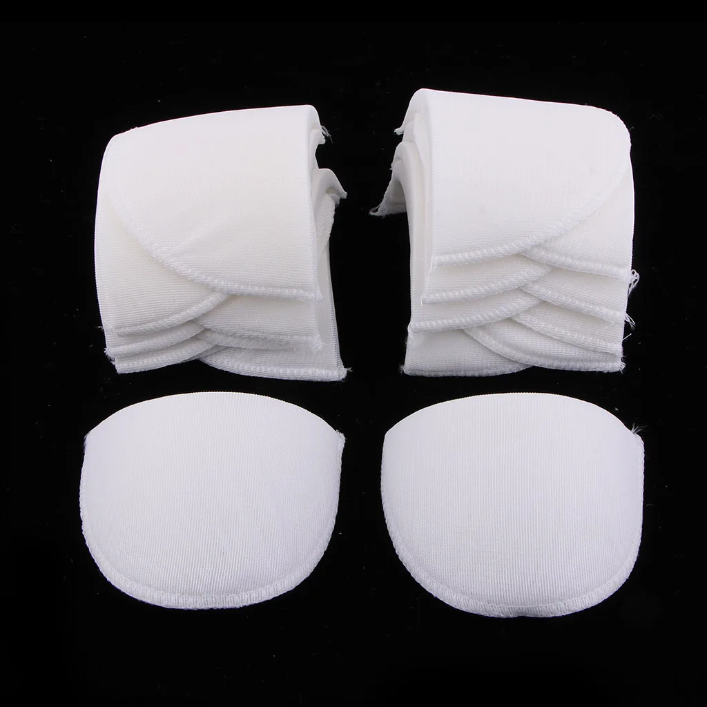 6 пар шьем в губке Наплечные подушечки швейные изделия Аксессуары для одежды белый