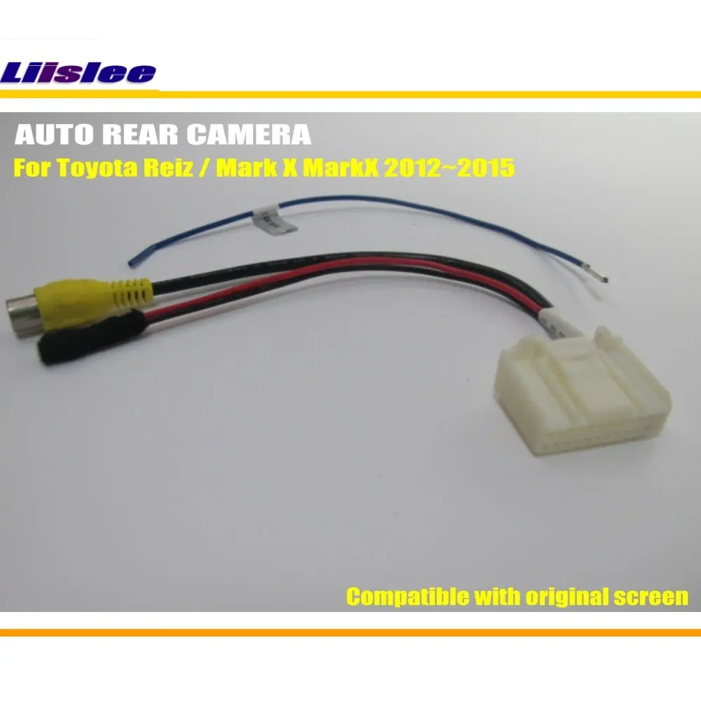 For Toyota Reiz / Mark X MarkX 2012~2015 / RCA & Original Screen Compatible Rear View Camera / Back Up Reverse Camera Sets