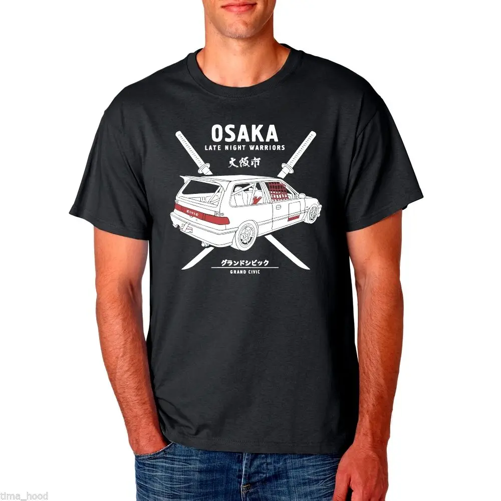 Japan Kanjo T Shirt | Osaka Jdm | Civic Ef9 | Kanjozoku | Carnewest 2019 Men T-Shirt Fashion Fashion Tee Shirt Men Clothing