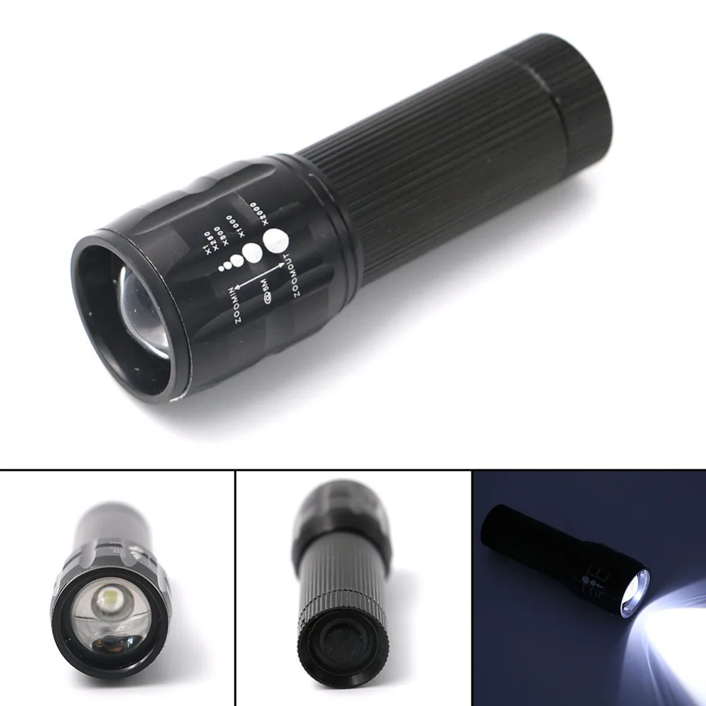 300 Lumens LED Flash Light Mini Handy Flashlight Penlight Lantern