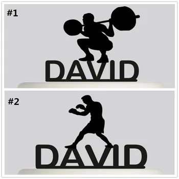 

Custom Birthday Cake Topper Personalized Sport Theme Birthday Party Cake Decoration Birthday Cake Topper Supplies