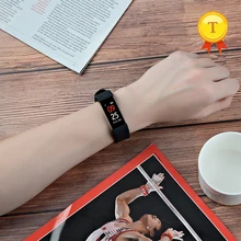 Заводской браслет силиконовый умный спортивный водонепроницаемый Сенсорный экран умный Браслет монитор сердечного ритма Смарт-браслет