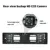 2019 Nuovo Arrivo 170 Europeo Cornice Targa Auto Auto Inversione di Retrovisione di Backup Della Macchina Fotografica 4 LED CCD Universale IR di Visione Notturna