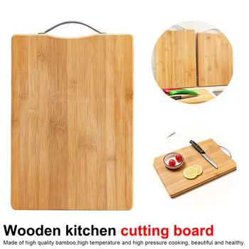 

Wooden Chopping Blocks Tool Kitchen Cutting Board Rectangular Eco-friendly Advanced Bamboo Cutting Board
