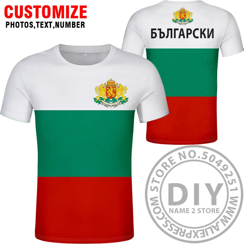 Болгарийская футболка, сделай сам,, на заказ, с именем, номером bgr, футболка страны, флаг страны, bg, болгарский черный, для колледжа, принт, фото, одежда - Цвет: Style 5