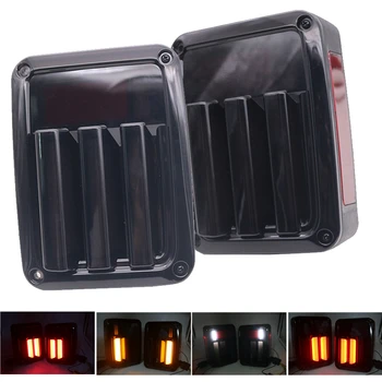 

TNOOG 1 Set Universal LED Rear Lamp Newest Tail Lights Reverse Lamp Brake Rear Signal Reverse Led Lamp Lights for Jeep Wrangler